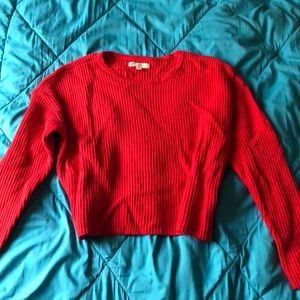 Cropped sweater